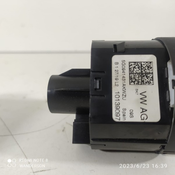 Botao Chave Luz Tcross  2018/2024 5g0941431