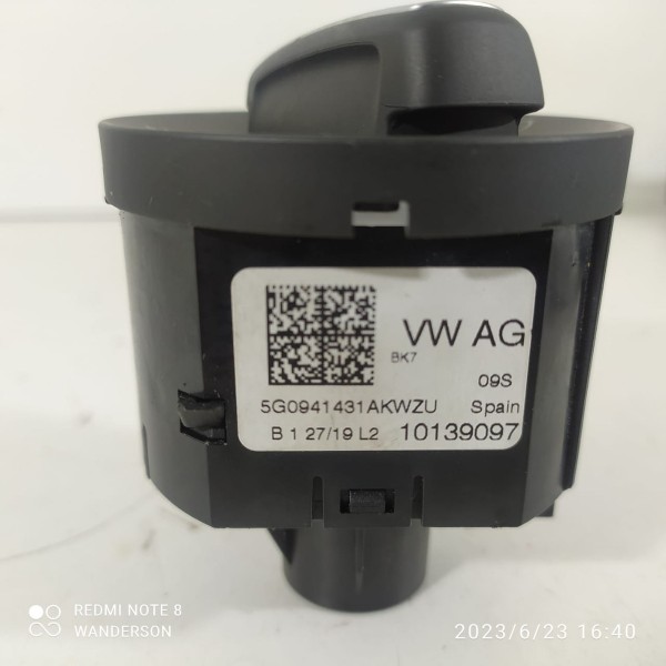 Botao Chave Luz Tcross  2018/2024 5g0941431