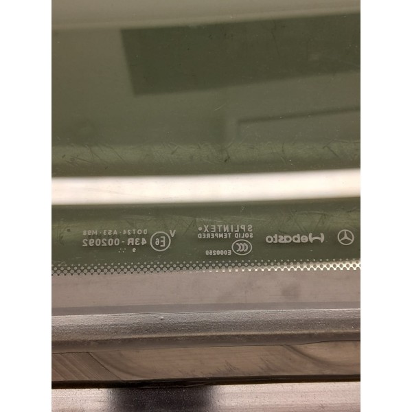 Vidro Teto Solar Mercedes Clc200 2009 2010 Fixo Orig