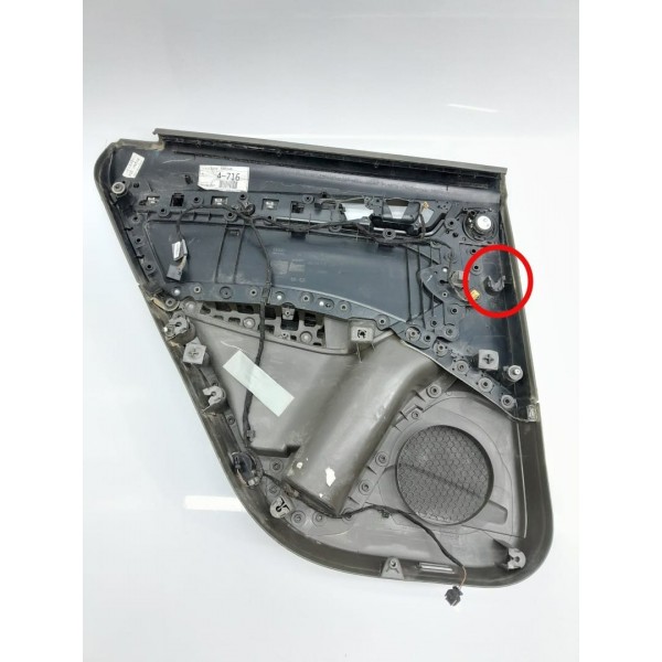 Forro Porta Audi Q5 2015 Traseiro Direito Original Bege