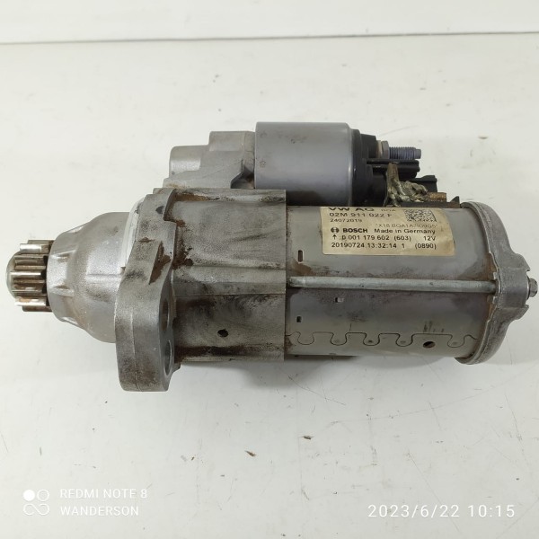 Motor Arranque Partida Tcross Jetta 1.4 2018/2024 0001179602