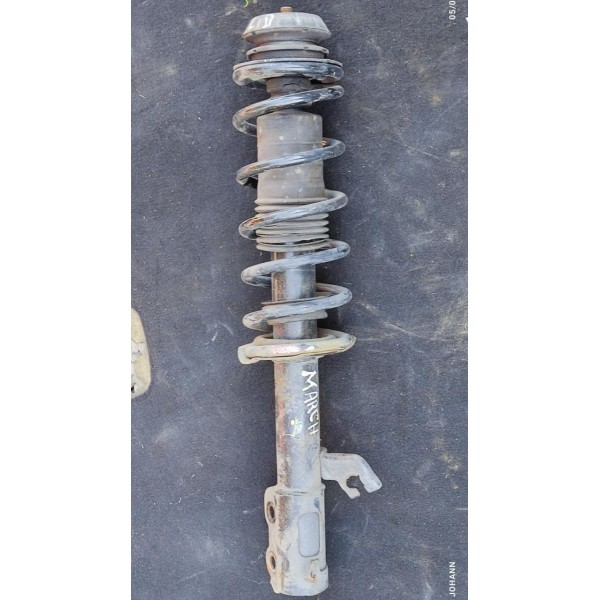 Torre Suspensão Nissan March Dianteira Esquerda 2013/2020