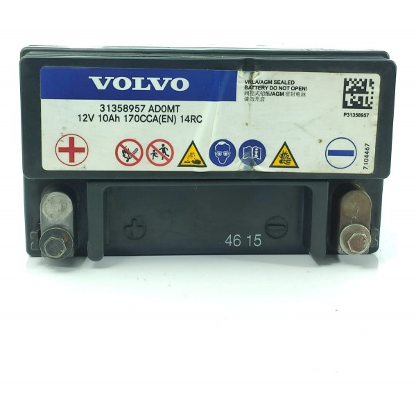 Bateria Auxiliar Volvo V60 S60 Xc60 2011/2018 31358957