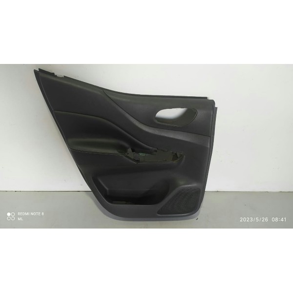 Forro Porta Frontier Traseira Esquerda 2017/2023 Preta