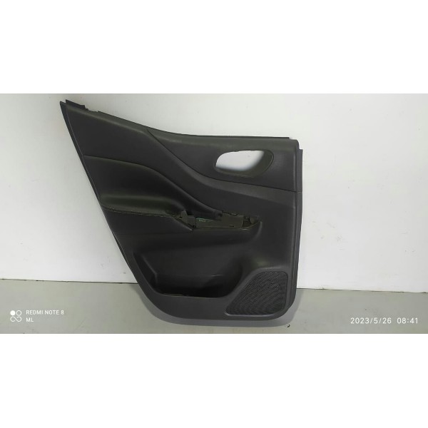 Forro Porta Frontier Traseira Esquerda 2017/2023 Preta