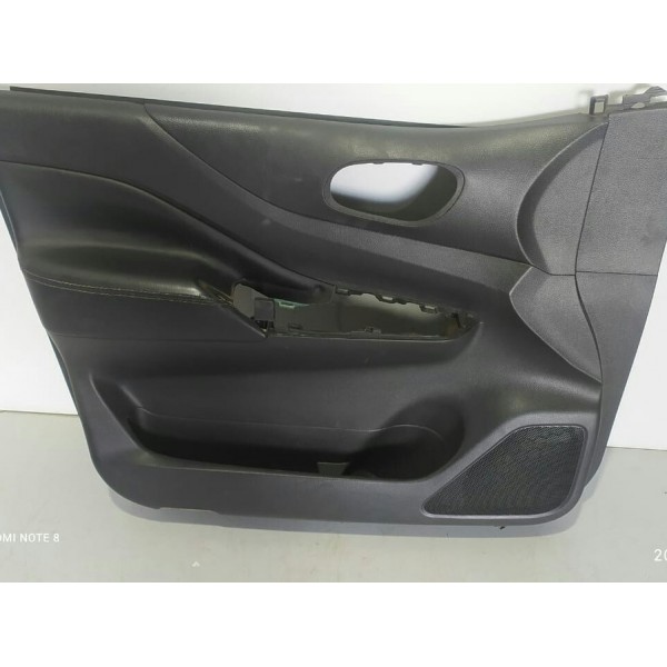 Forro Porta Frontier Dianteira Esquerda 2017/2022 Preto