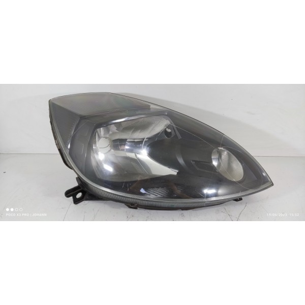 Farol Direito Ford Ka Máscara Negra 2012 Detalhe