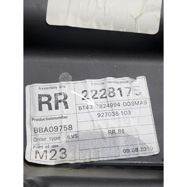 Máquina Vidro Edge Traseira Direita 2009/2014 Completa