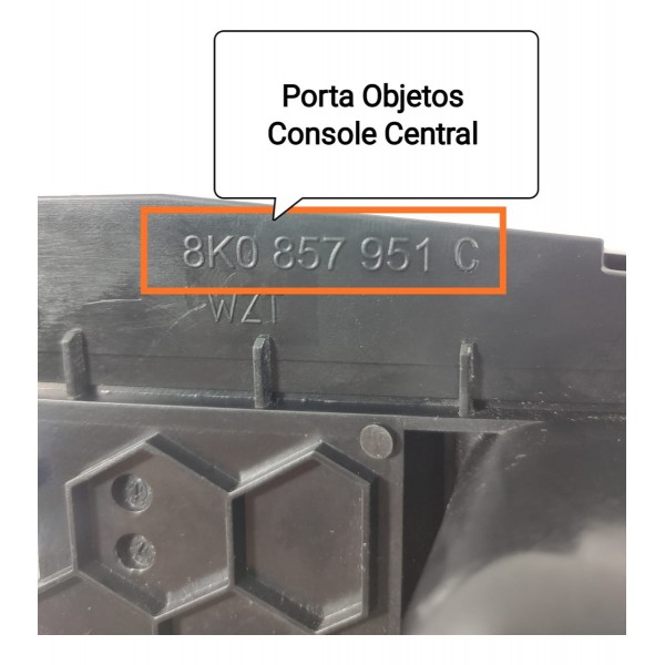 Cinzeiro Porta Objeto Audi Q5 2011/2016 8k0857951