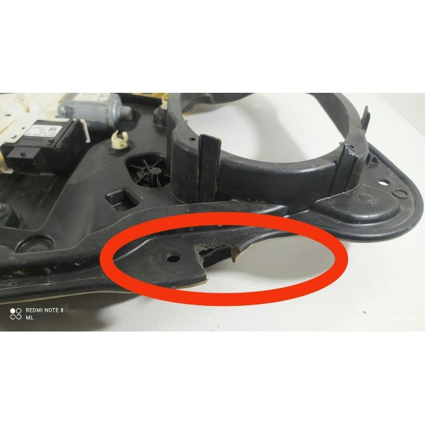 Maquina Vidro Toro Dianteira Esquerda 2016/2022 00520917920