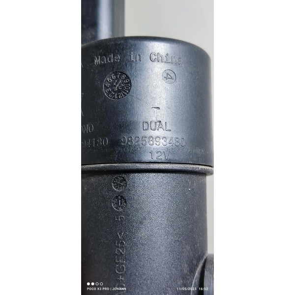 Motor Esguicho Limpador Peugeot 208 2022 9825893480