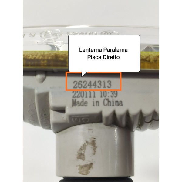 Lanterna Pisca Paralama Onix Dir 2020/2024 26244313