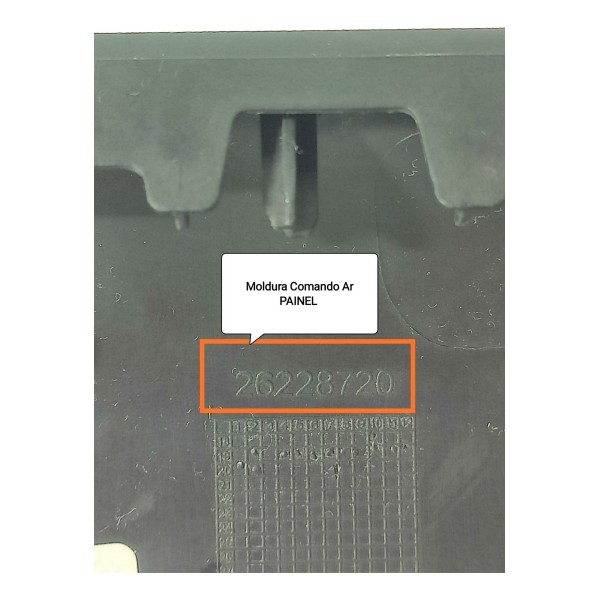 Moldura Comando Ar Onix 2020/2024 26228720