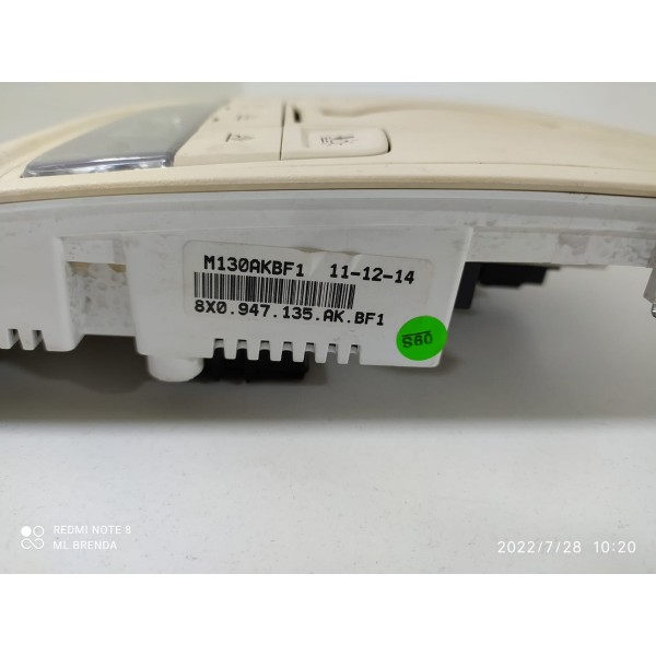 Comando Luz Teto Solar Audi Q3 2012/2017 8x0951177