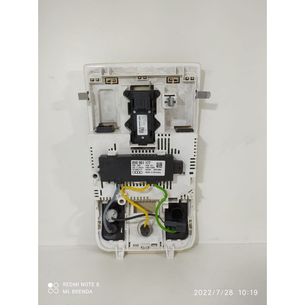 Comando Luz Teto Solar Audi Q3 2012/2017 8x0951177