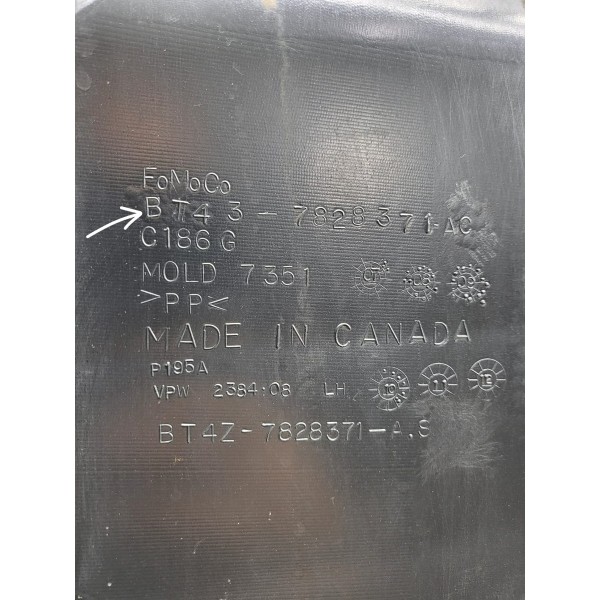 Parabarro Edge Traseiro Esquerdo 2008/2014 Bt437828371