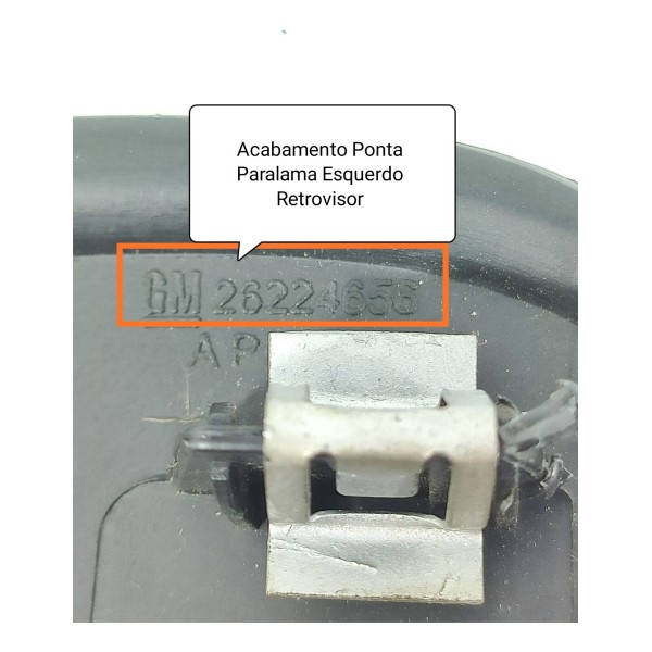 Moldura Coluna C Direita Onix 2020/2024 26224656