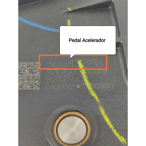 Pedal Acelerador Onix Tracker 2020/2024 26244335