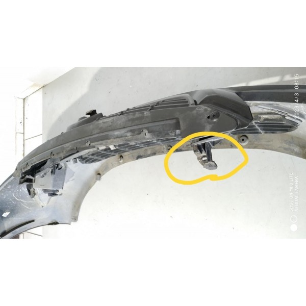 Parachoque Focus Dianteiro 2009/2013 Completo Detalhes Preto