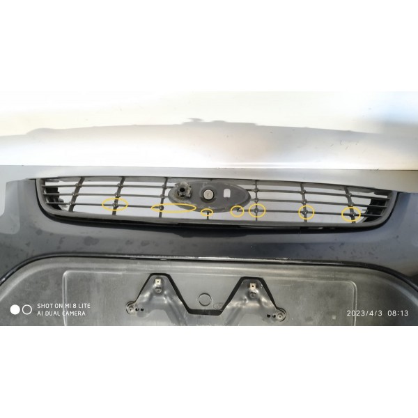 Parachoque Focus Dianteiro 2009/2013 Completo Detalhes Preto