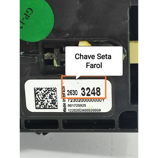 Chave Seta Onix 2020 2021 2022 2023 2024 26303248