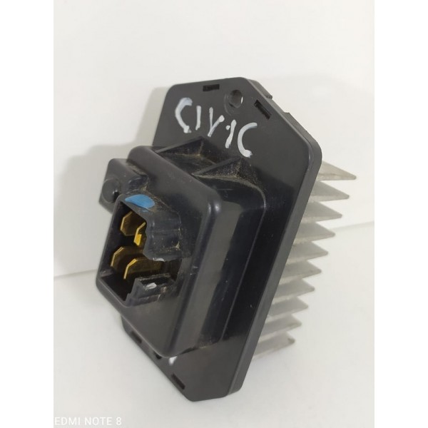 Resistencia Ventilação Civic 2012 2013 2014 2016 0778001030