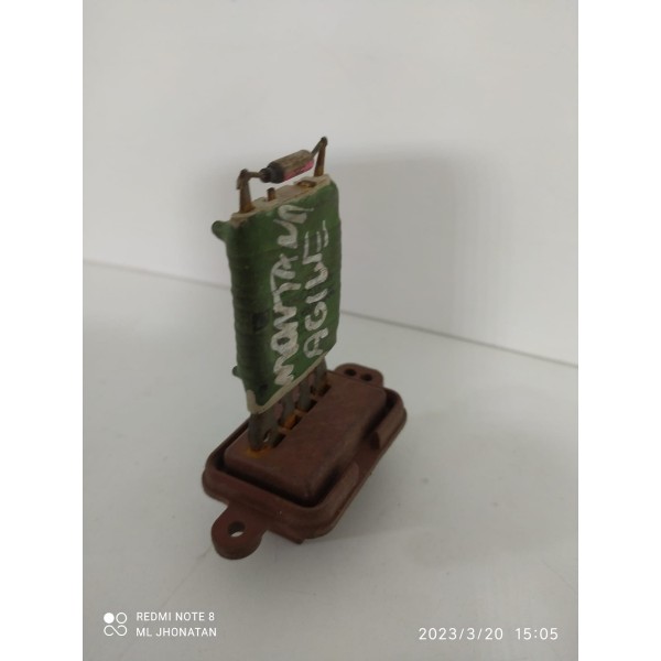 Resistencia Ventilação Agile 2014 2015 2016 A 2021