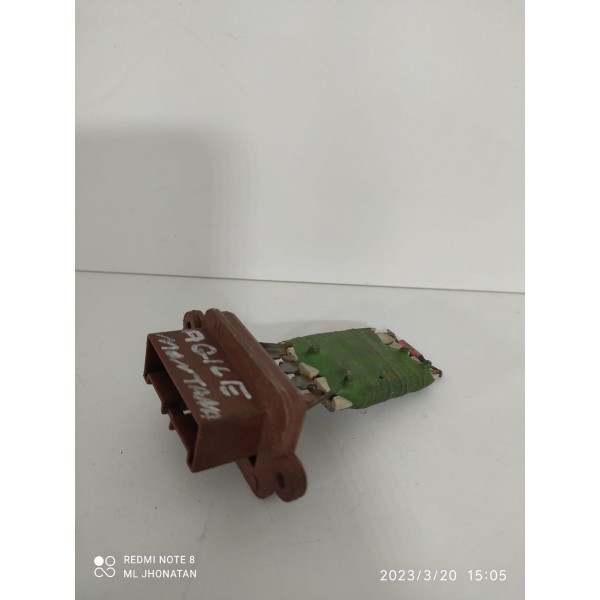 Resistencia Ventilação Agile 2014 2015 2016 A 2021