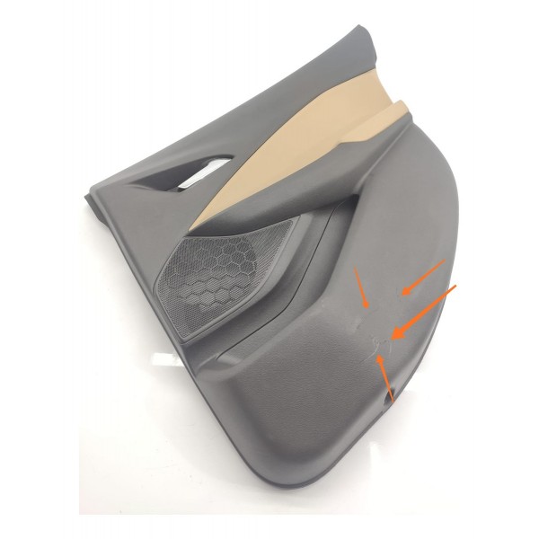 Forro Porta Onix Traseiro Direito 2020 2021/2024 Orig Preto