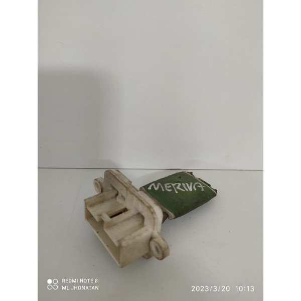 Resistencia Ventilação Meriva 2004 2005 2006 2010 2013