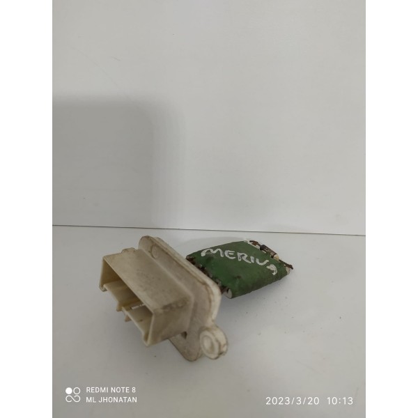 Resistencia Ventilação Meriva 2004 2005 2006 2010 2013