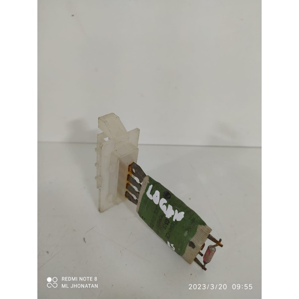 Resistencia Ventilação Duster Oroch Sandero Logan  / 27102