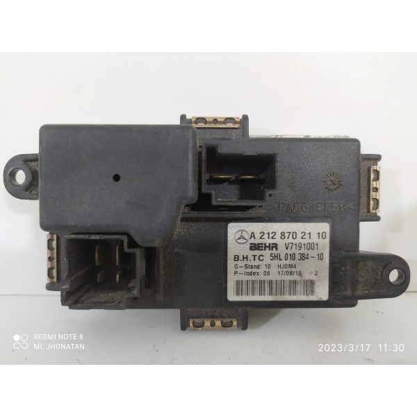 Resistencia Ventilação Mercedes C180 2007/2014 A212870211