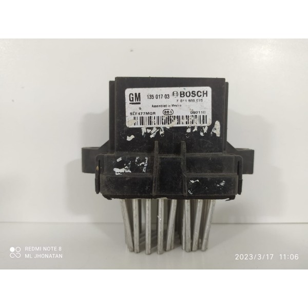 Resistencia Ventilação Cruze Camaro Captiva 2009  2016/26988