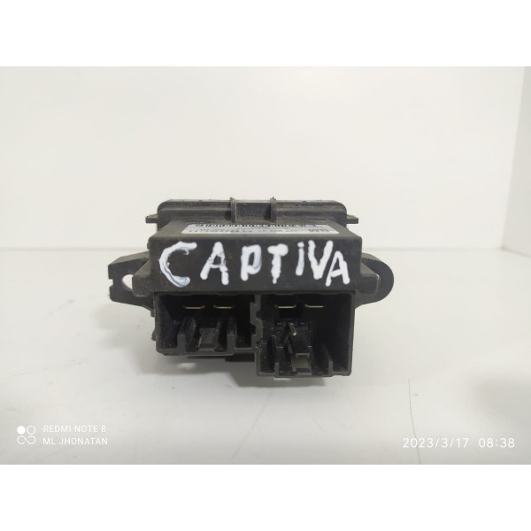 Resistencia Ventilação Cruze 2008/2016 F011500056