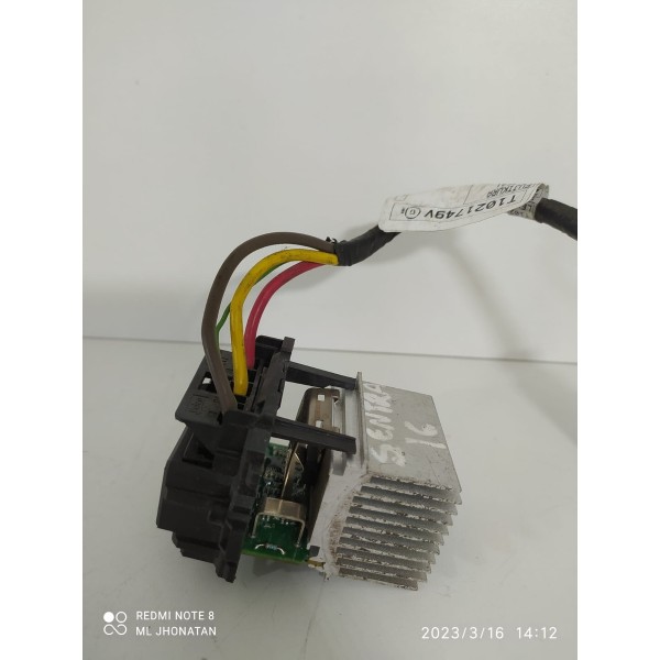 Resistencia Ventilação Sentra 2014 2015 2016 A 2019