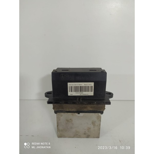 Resistencia Ventilação Freemont 2010 2011 2012 2013 2018