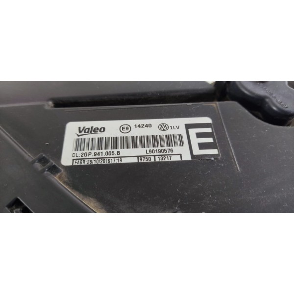 Farol Tcross Esquerdo 2019 2020 2021 2023 2gp941005b Esquerdo/motorista