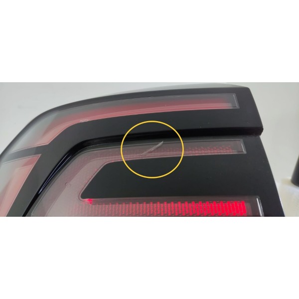 Lanterna Tcross Led Esquerda 2018/2023 2gp945095a Esquerdo/motorista Vermelho