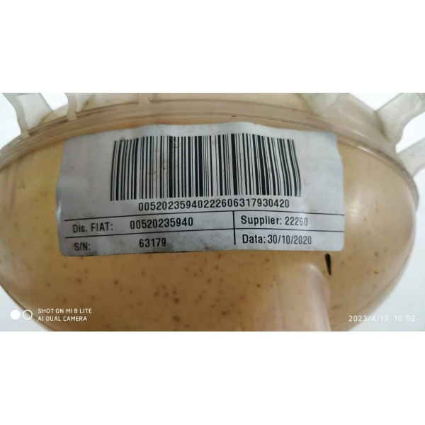 Reservatório Radiador Renegade Compass Toro 52195041