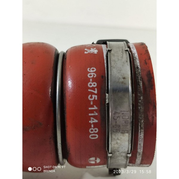 Mangueira Intercooler Peugeot Citroen Motor Thp Todos