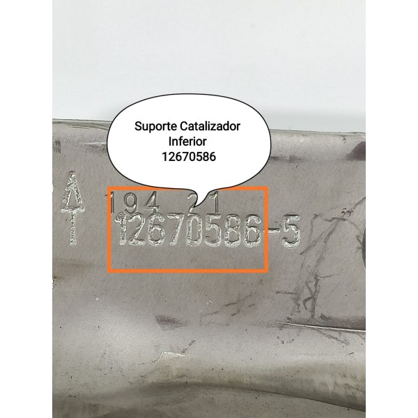 Suporte Catalisador Cruze 1.4 T 2017/2023