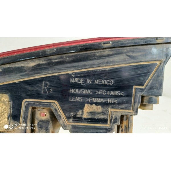 Lanterna Parachoque Audi Q5 Direita 2017/2021 80a945070 Direito/passageiro Vermelho