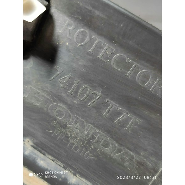 Moldura Paralama Honda Hrv Direito 2015 A 2021 Preto