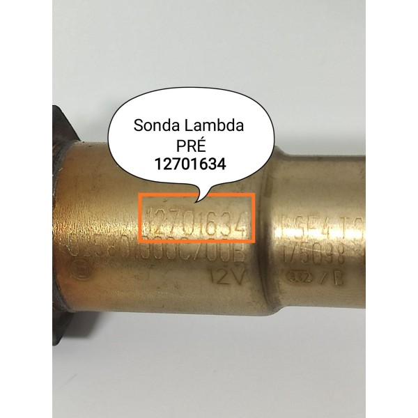 Sonda Lambda Equinox Cruze 1.4 2017/2023 12701634