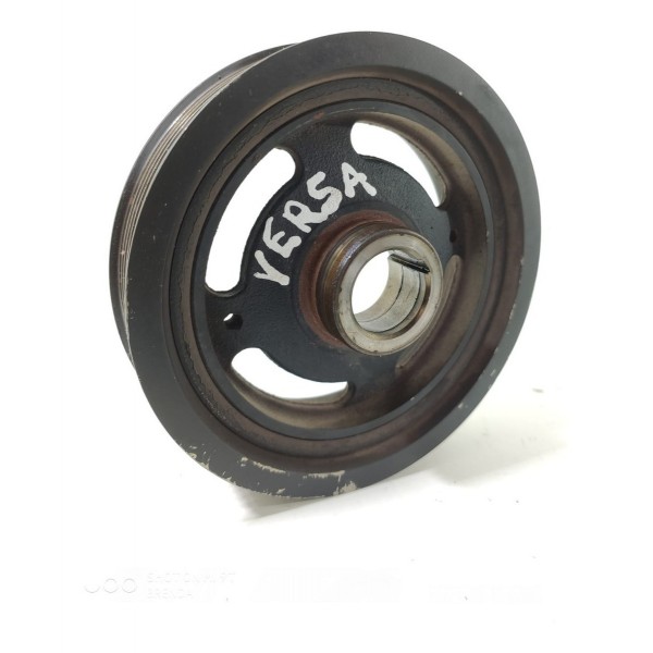 Polia Virabrequim Nissan Versa 1.6 2014/2020 Orig