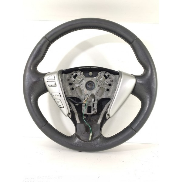 Volante Comando Versa  2017 2018 2019 2020 Det /26926 - Preto