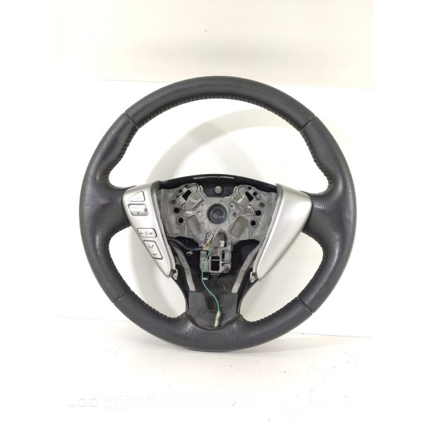 Volante Comando Versa  2017 2018 2019 2020 Det /26926 - Preto