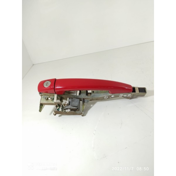 Maçaneta Externa Peugeot 208 Dianteira Esq 14/19 9670932080 Vermelho Dianteira