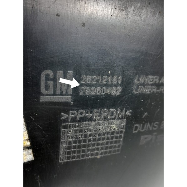 Parabarro Onix Traseiro Direito 2020/2024 26212181